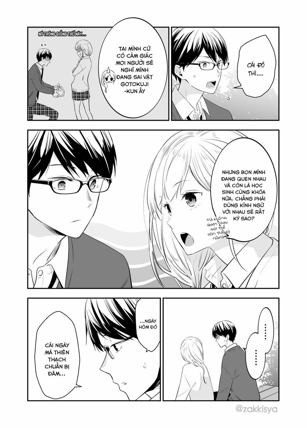 Mai Là Tận Thế Rồi Nên Cậu Có Thể Cho Tôi Sờ Ngực Cậu Được Không? 13 trang 2