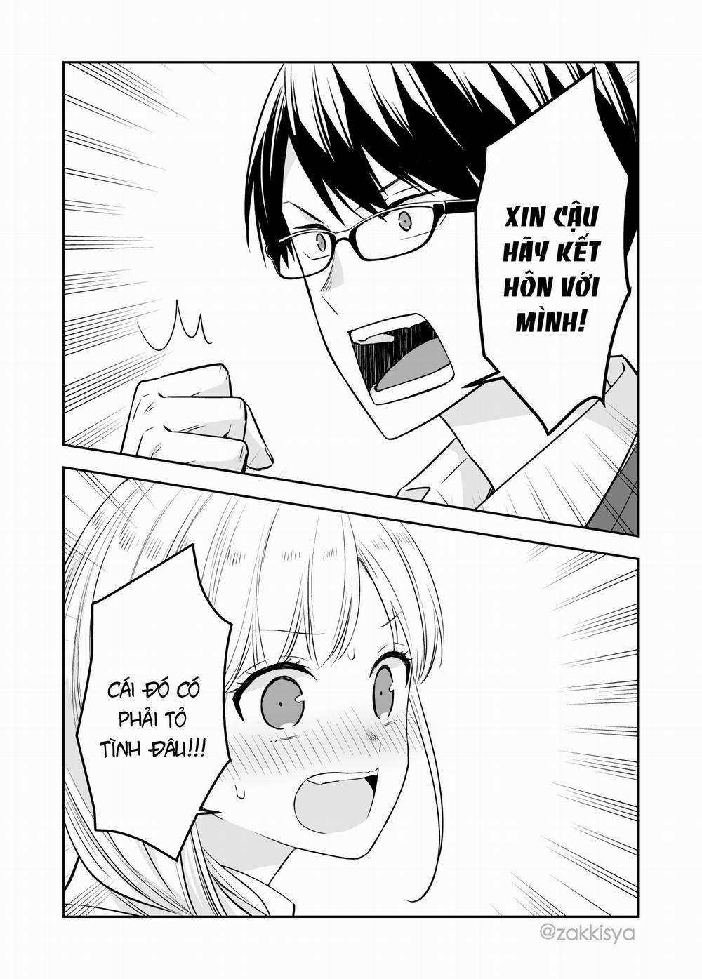 Mai Là Tận Thế Rồi Nên Cậu Có Thể Cho Tôi Sờ Ngực Cậu Được Không? 13 trang 4