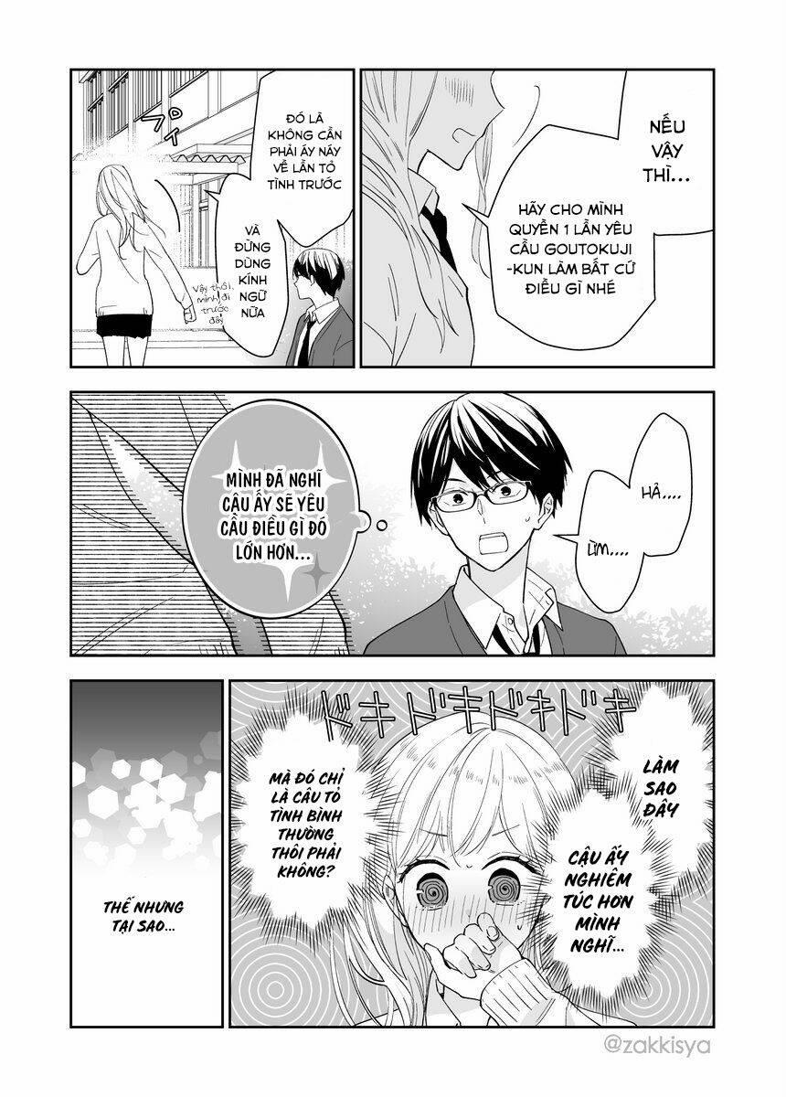 Mai Là Tận Thế Rồi Nên Cậu Có Thể Cho Tôi Sờ Ngực Cậu Được Không? 14 trang 4