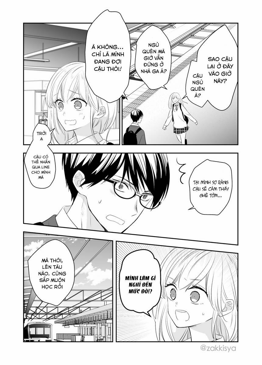 Mai Là Tận Thế Rồi Nên Cậu Có Thể Cho Tôi Sờ Ngực Cậu Được Không? 16 trang 3