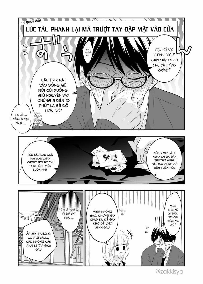 Mai Là Tận Thế Rồi Nên Cậu Có Thể Cho Tôi Sờ Ngực Cậu Được Không? 17 trang 4