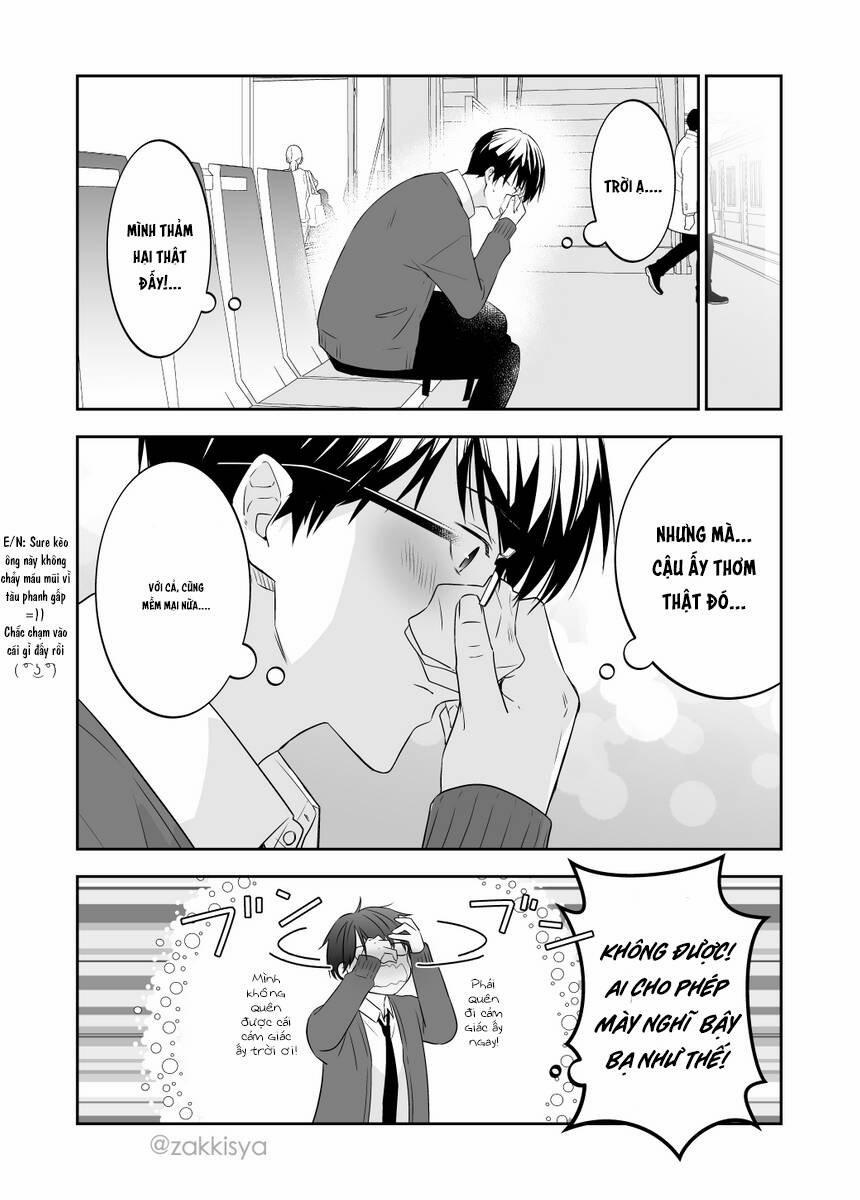 Mai Là Tận Thế Rồi Nên Cậu Có Thể Cho Tôi Sờ Ngực Cậu Được Không? 17 trang 6