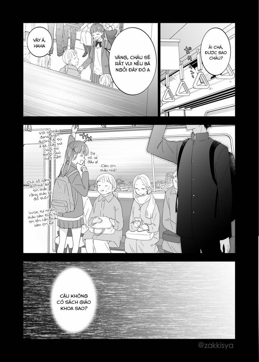 Mai Là Tận Thế Rồi Nên Cậu Có Thể Cho Tôi Sờ Ngực Cậu Được Không? 18 trang 5