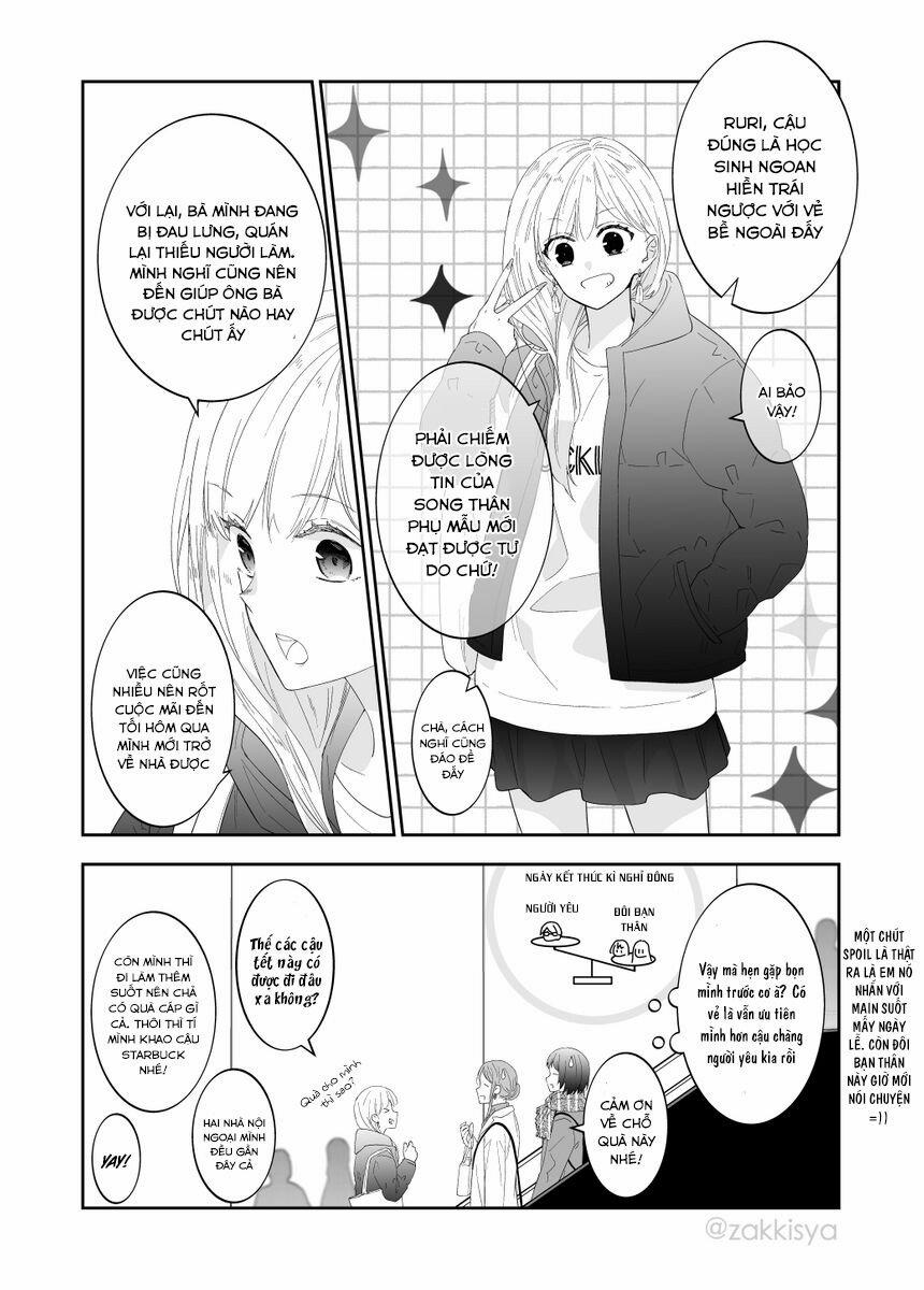 Mai Là Tận Thế Rồi Nên Cậu Có Thể Cho Tôi Sờ Ngực Cậu Được Không? 19 trang 3