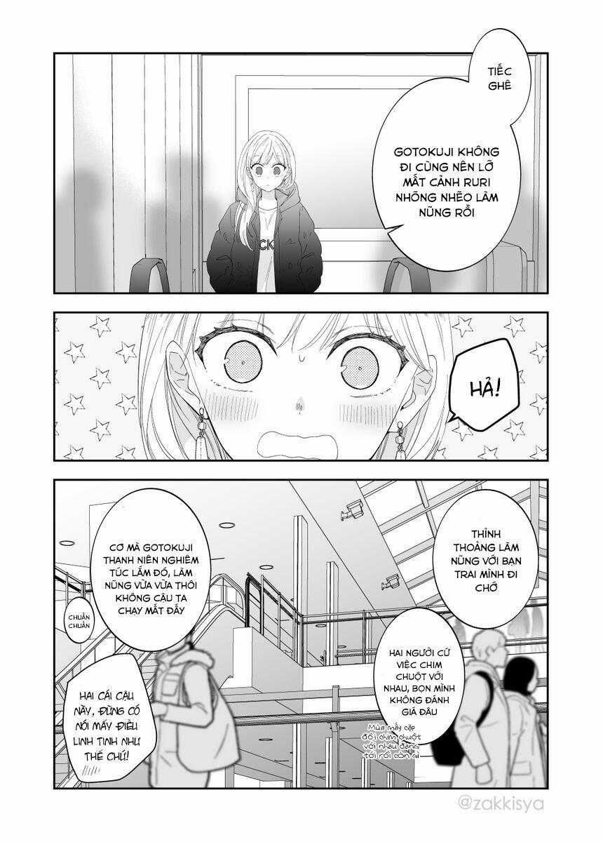 Mai Là Tận Thế Rồi Nên Cậu Có Thể Cho Tôi Sờ Ngực Cậu Được Không? 19 trang 4