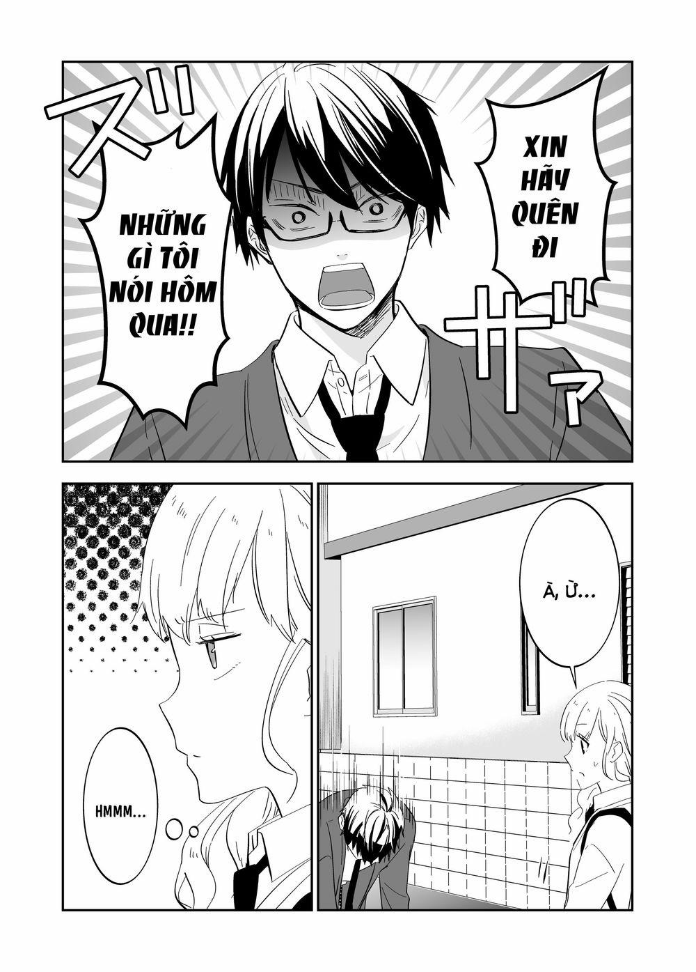 Mai Là Tận Thế Rồi Nên Cậu Có Thể Cho Tôi Sờ Ngực Cậu Được Không? 2 trang 2