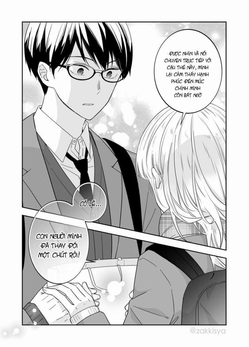 Mai Là Tận Thế Rồi Nên Cậu Có Thể Cho Tôi Sờ Ngực Cậu Được Không? 20 trang 4