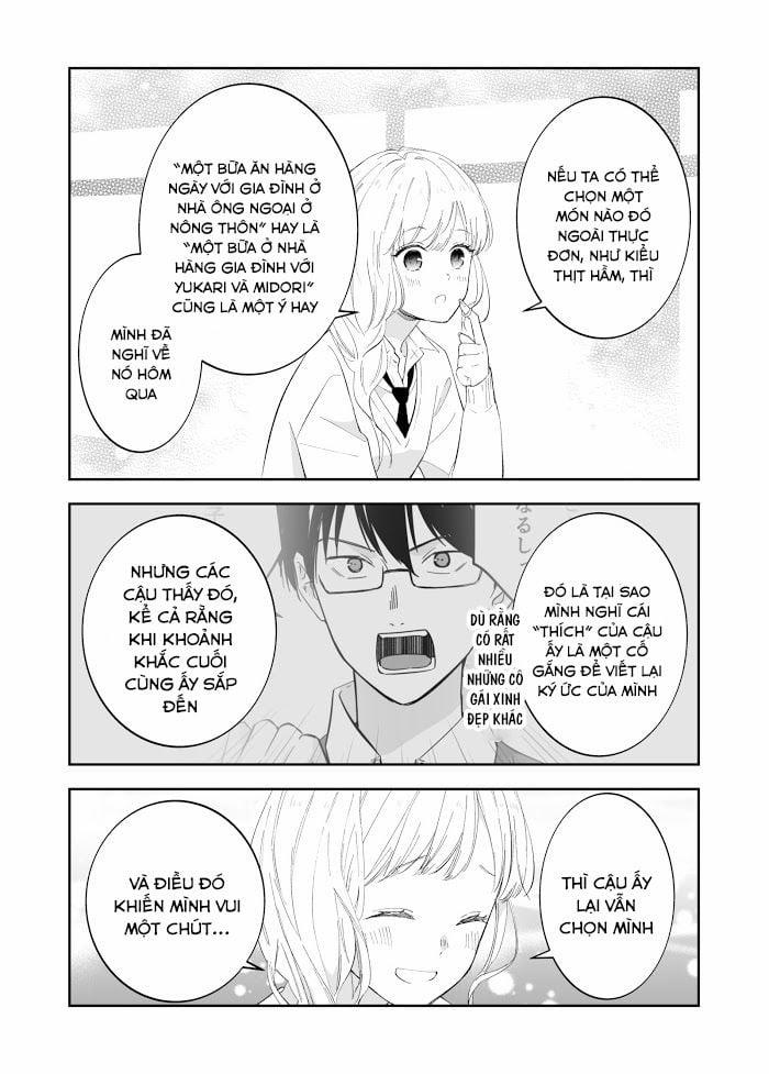 Mai Là Tận Thế Rồi Nên Cậu Có Thể Cho Tôi Sờ Ngực Cậu Được Không? 3 trang 3