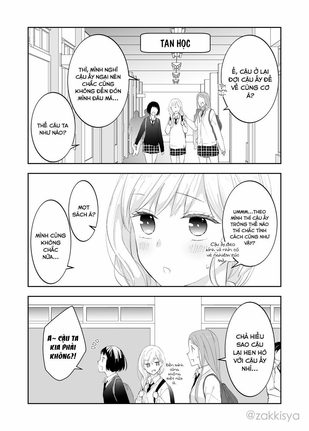 Mai Là Tận Thế Rồi Nên Cậu Có Thể Cho Tôi Sờ Ngực Cậu Được Không? 4 trang 1