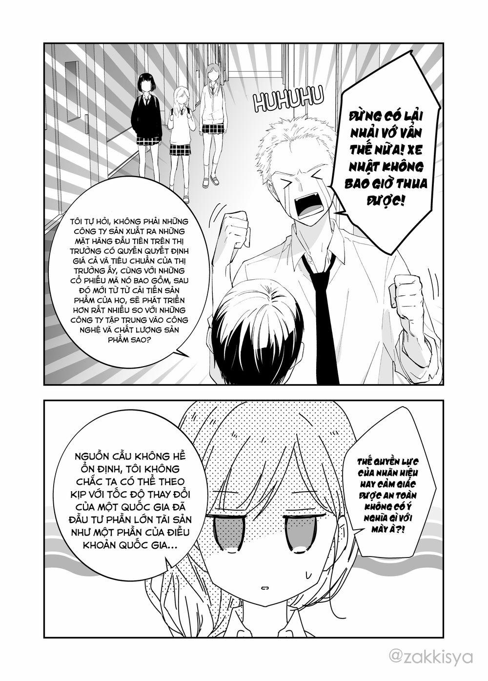 Mai Là Tận Thế Rồi Nên Cậu Có Thể Cho Tôi Sờ Ngực Cậu Được Không? 4 trang 3