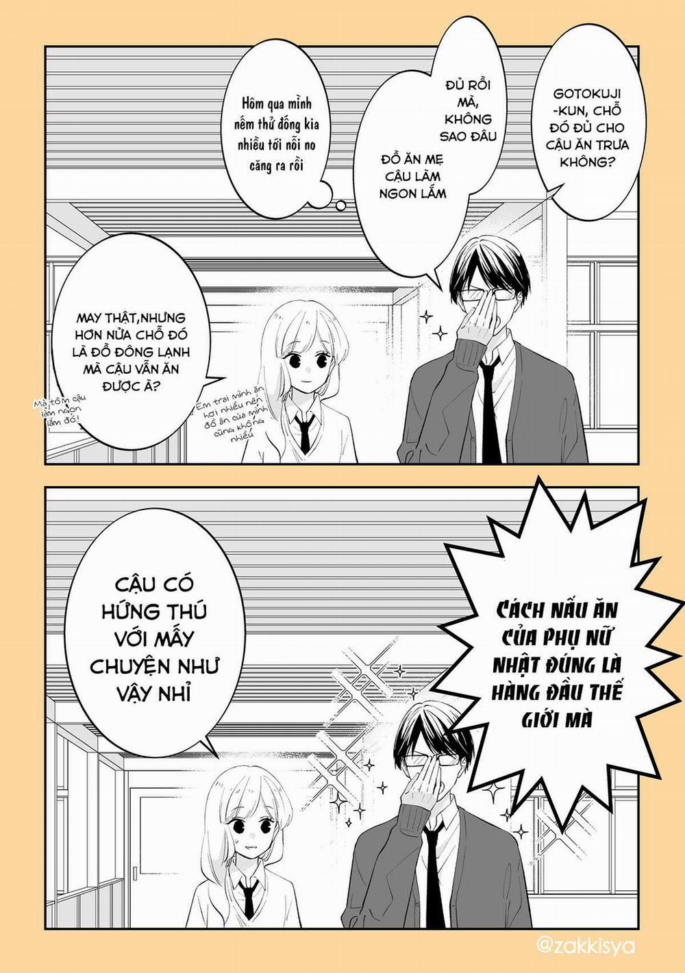 Mai Là Tận Thế Rồi Nên Cậu Có Thể Cho Tôi Sờ Ngực Cậu Được Không? 7 trang 5