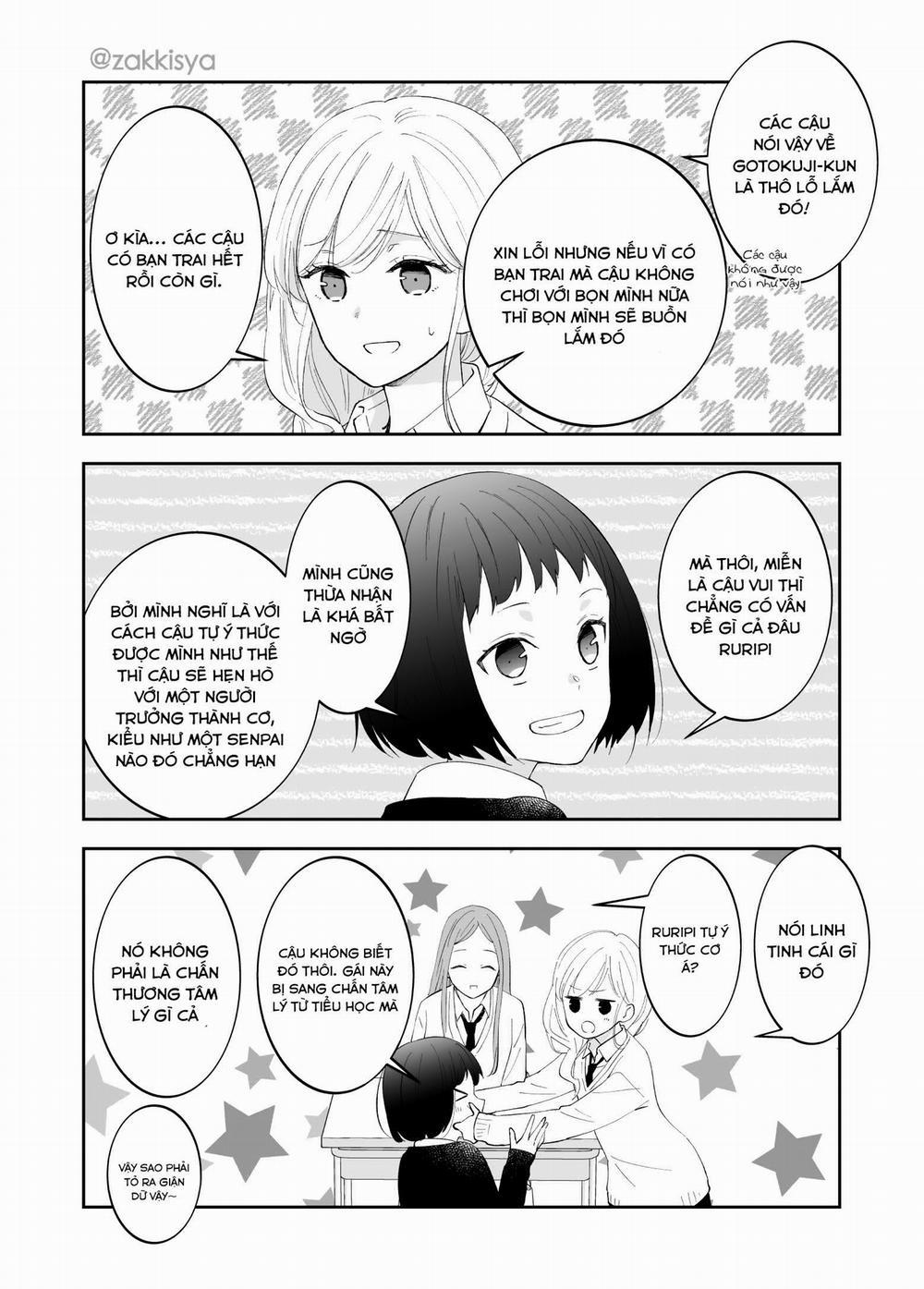 Mai Là Tận Thế Rồi Nên Cậu Có Thể Cho Tôi Sờ Ngực Cậu Được Không? 8 trang 4