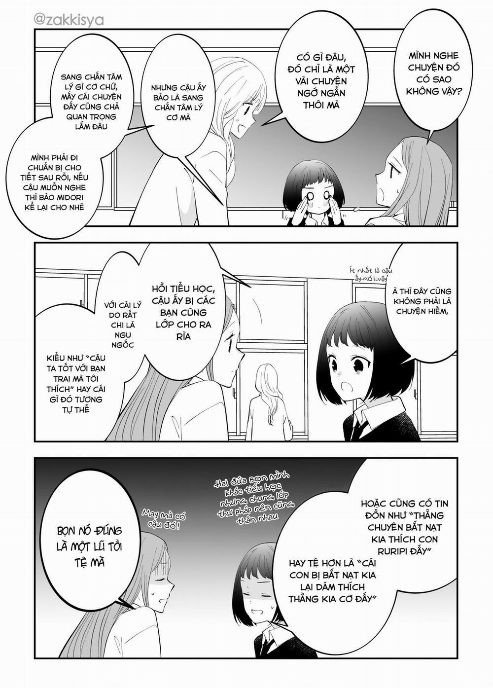 Mai Là Tận Thế Rồi Nên Cậu Có Thể Cho Tôi Sờ Ngực Cậu Được Không? 8 trang 5