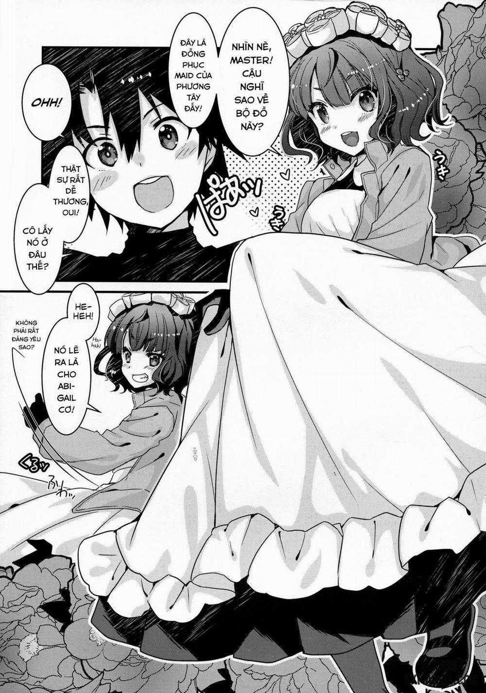 Maid Oui-san to Icha Love Sukebe Suru Hon Oneshot trang 2