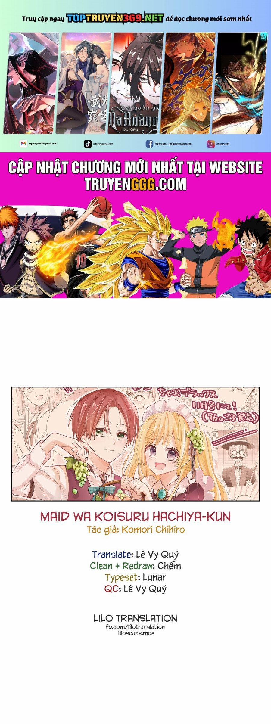 Maid Wa Koisuru Hachiya-Kun 8 trang 0