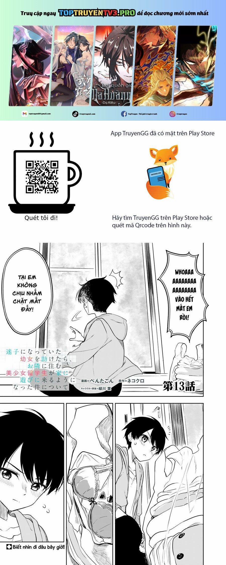 Maigo Ni Natteita Youjo Wo Tasuketara, Otonari Ni Sumu Bishoujo Ryuugakusei Ga Ie Ni Asobi Ni Kuru You Ni Natta Ken Nitsuite 13 trang 0