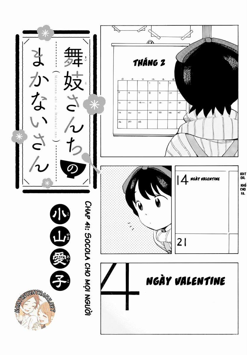 Maiko-San Chi No Makanai-San 0 socola cho mọi người 0 trang 1