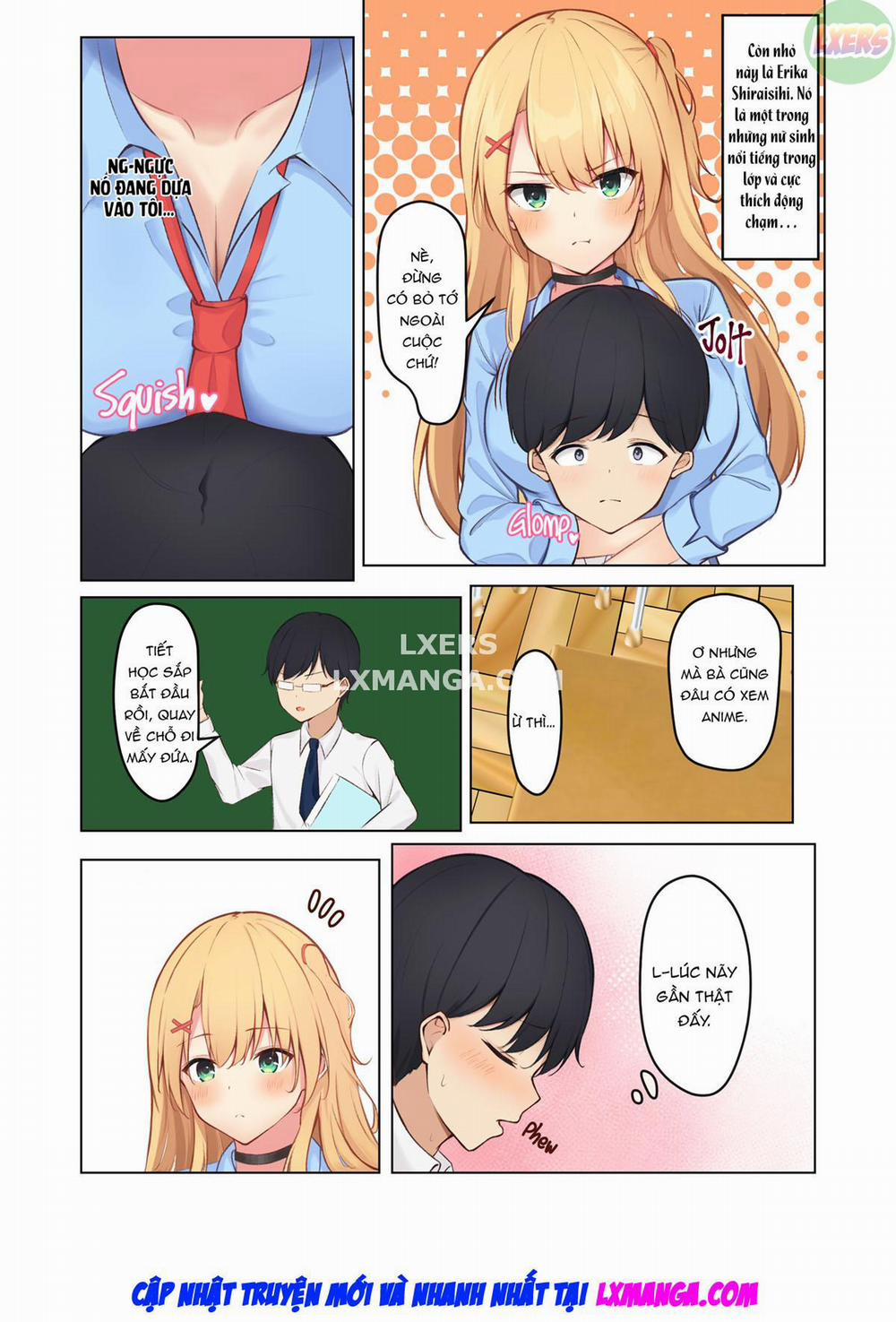 Mainichi Gal JK-tachi ni Ijirarete Komattemasu. Oneshot trang 7