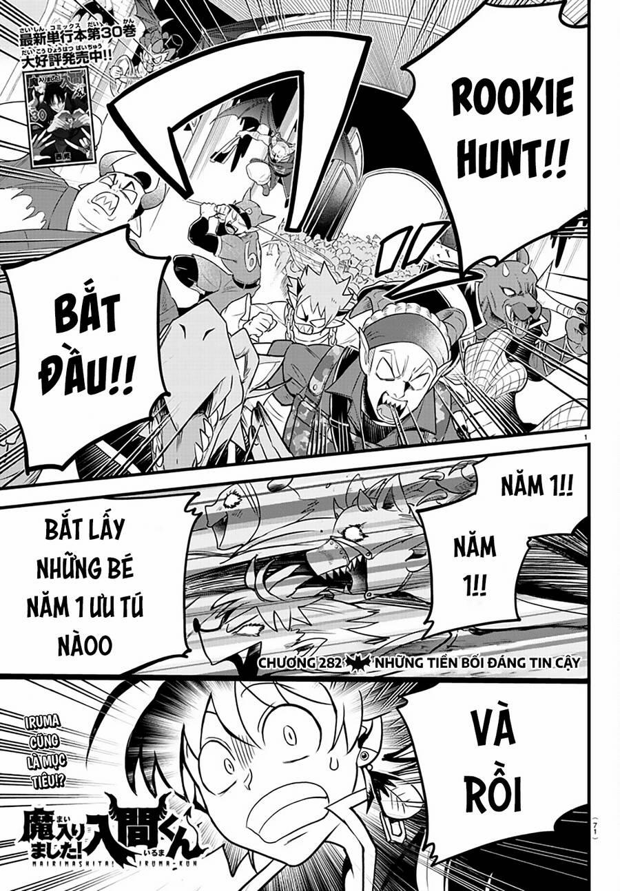 Mairimashita! Iruma-Kun 282 trang 1