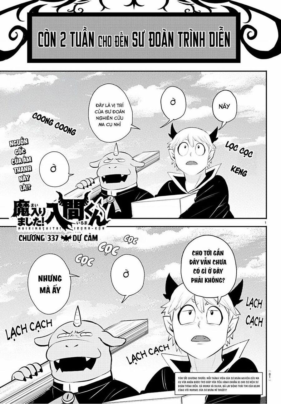 Mairimashita! Iruma-Kun 337 trang 1