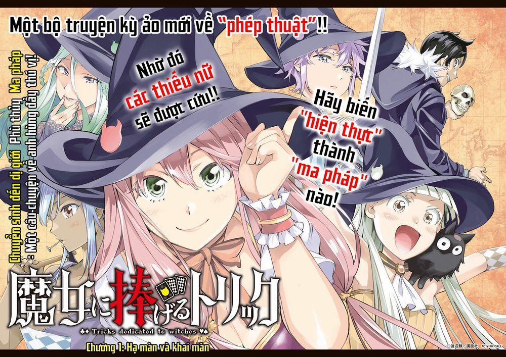 Majo Ni Sasageru Trick 1 trang 6