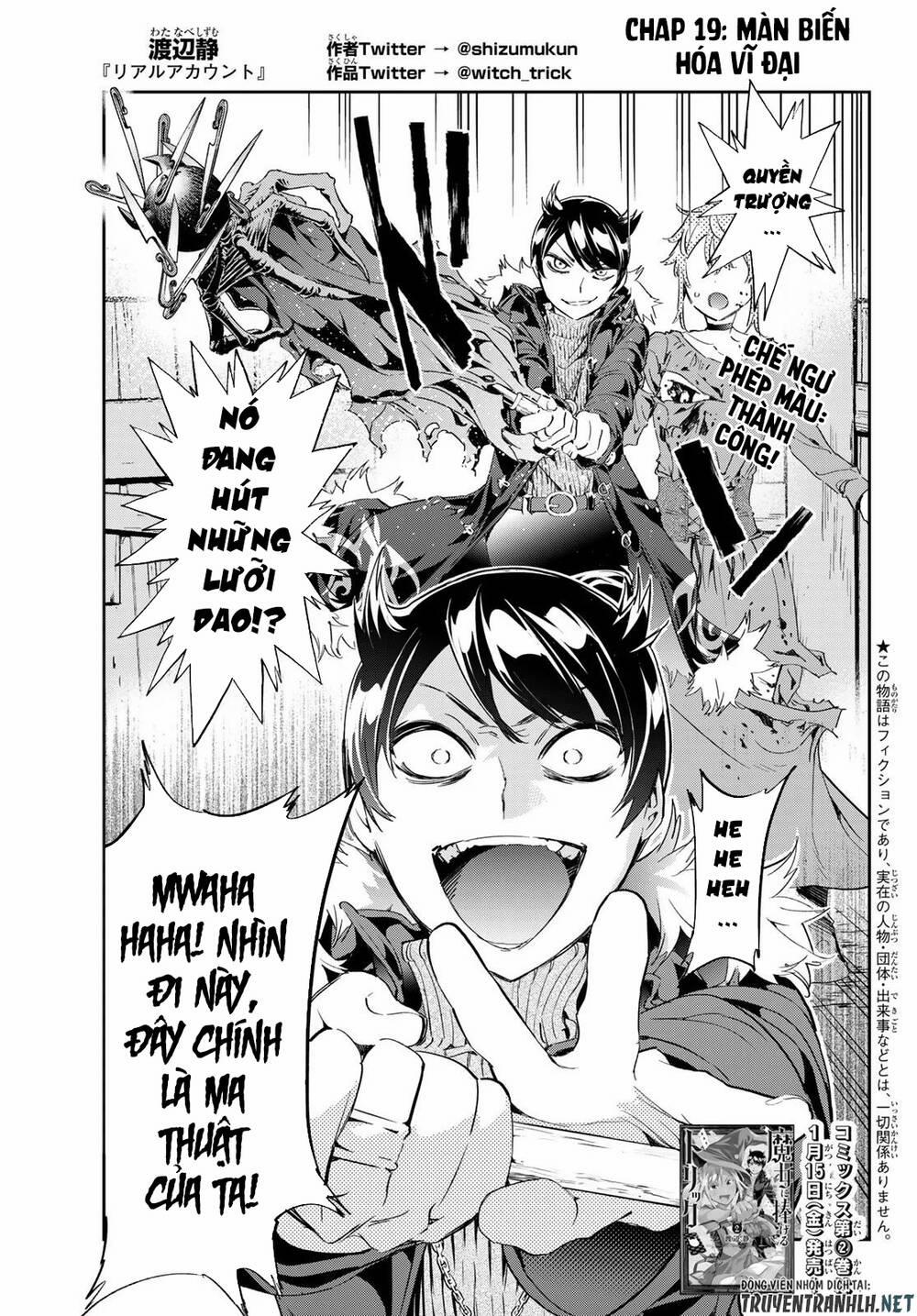 Majo Ni Sasageru Trick 19 trang 1