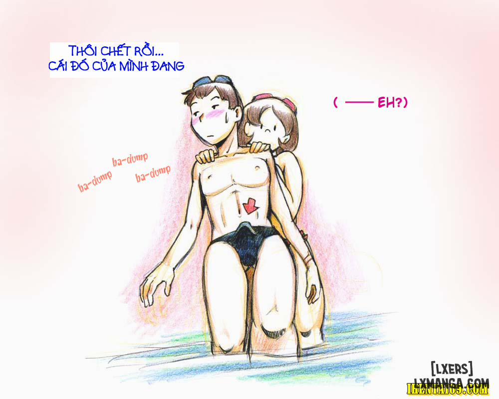 Mama Shotaimu Manatsu No Puru Hen Oneshot trang 12