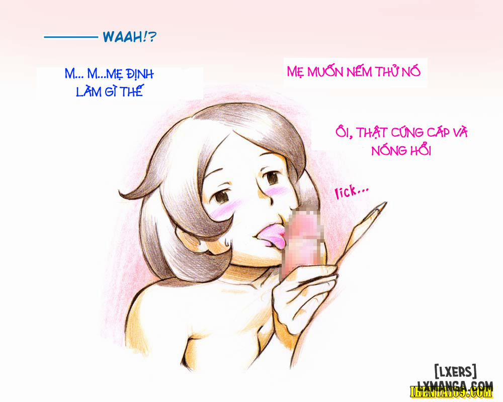 Mama Shotaimu Manatsu No Puru Hen Oneshot trang 19