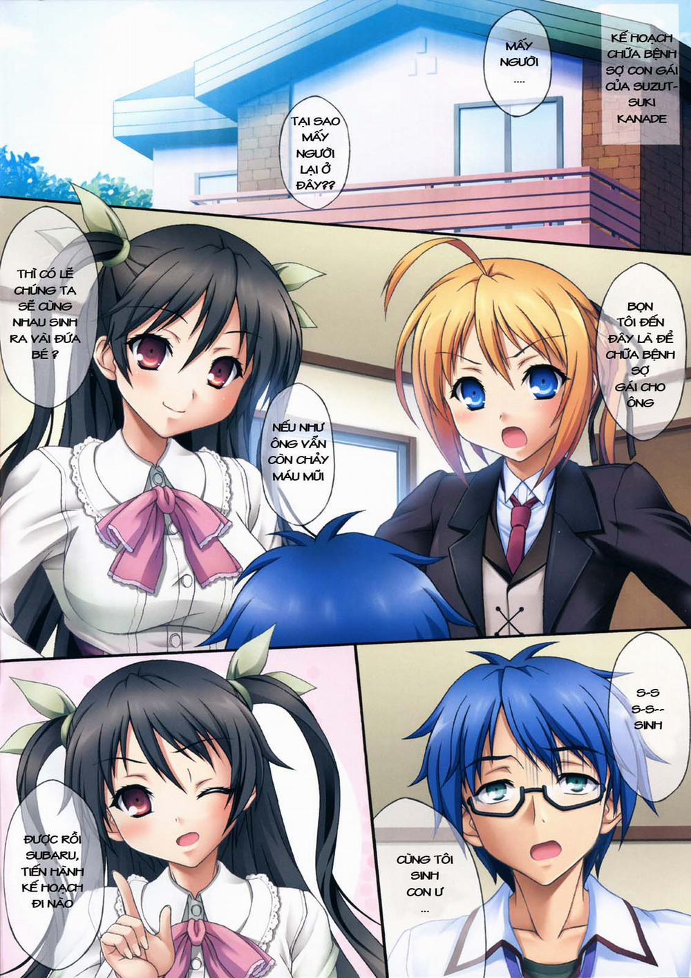 Manchin! - Trị Bệnh Nhát Gái (Mayo Chiki) Oneshot [Full Color] trang 1