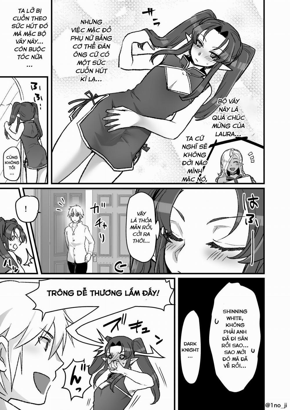 Maou-gun no Moto Kanbu ga Yuusha ni Makete Mesu ni Sareru Hanashi 5 Oneshot trang 13