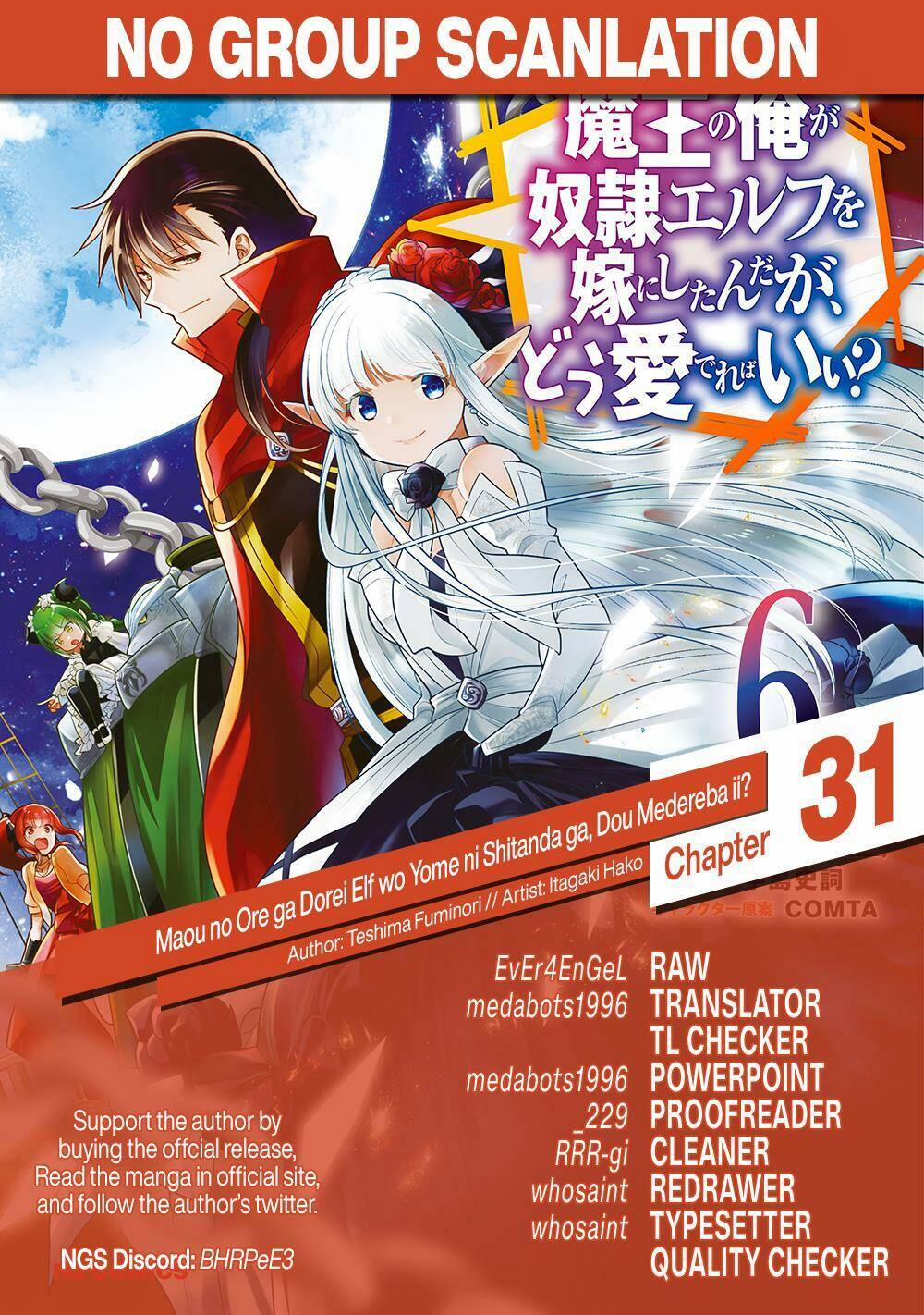 Maou No Ore Ga Dorei Elf Wo Yome Ni Shitanda Ga, Dou Medereba Ii? 31 trang 34