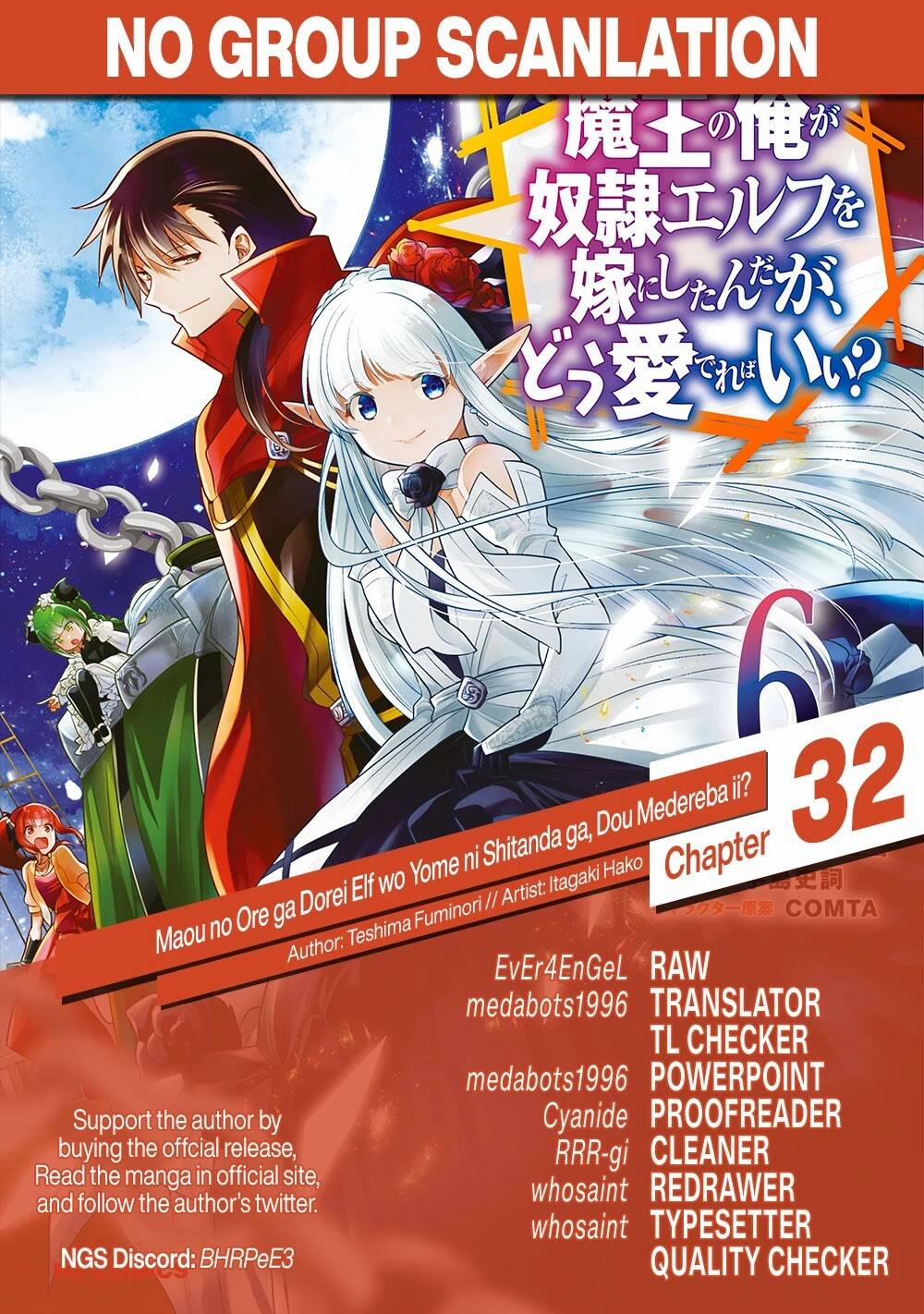 Maou No Ore Ga Dorei Elf Wo Yome Ni Shitanda Ga, Dou Medereba Ii? 32 trang 34