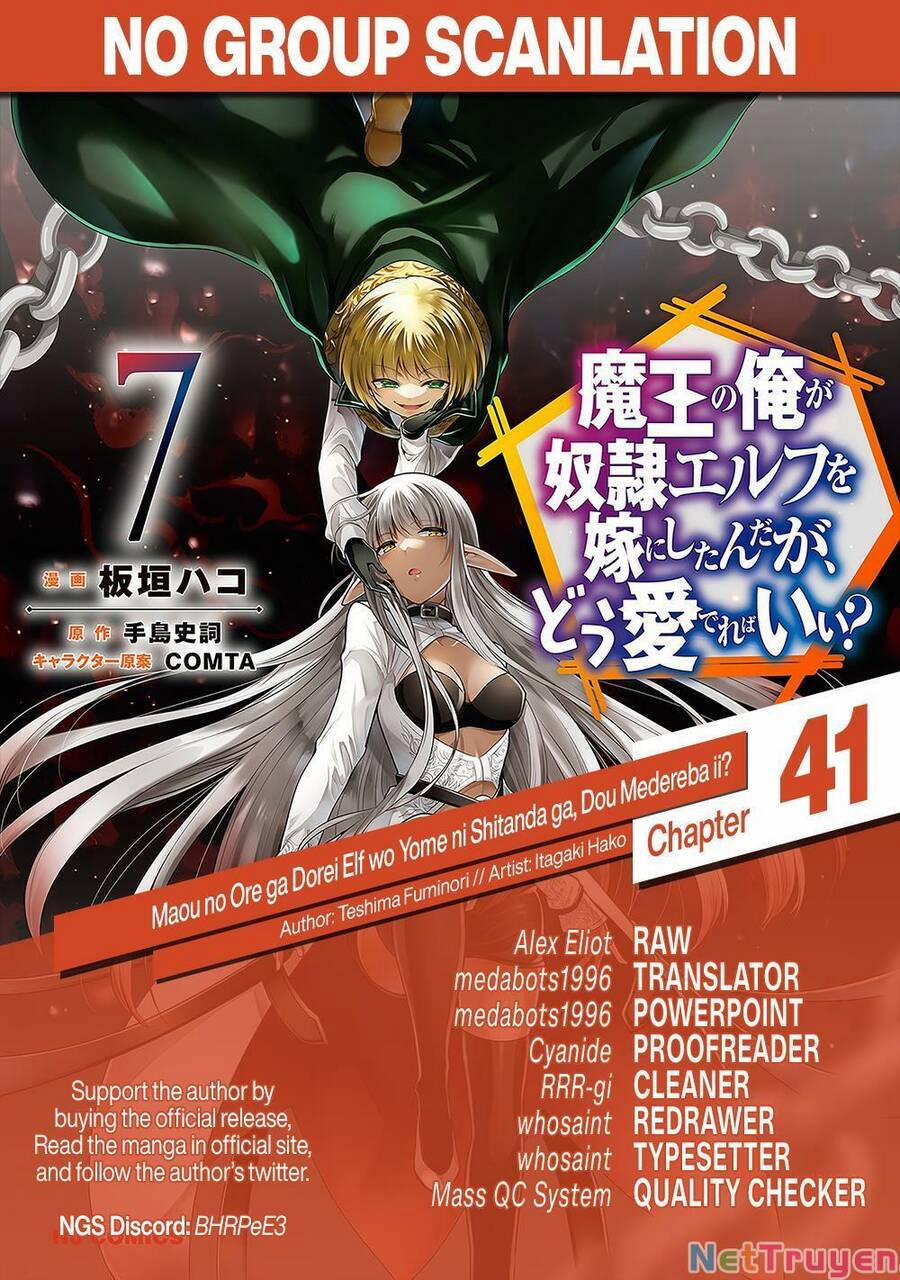 Maou No Ore Ga Dorei Elf Wo Yome Ni Shitanda Ga, Dou Medereba Ii? 41 trang 33