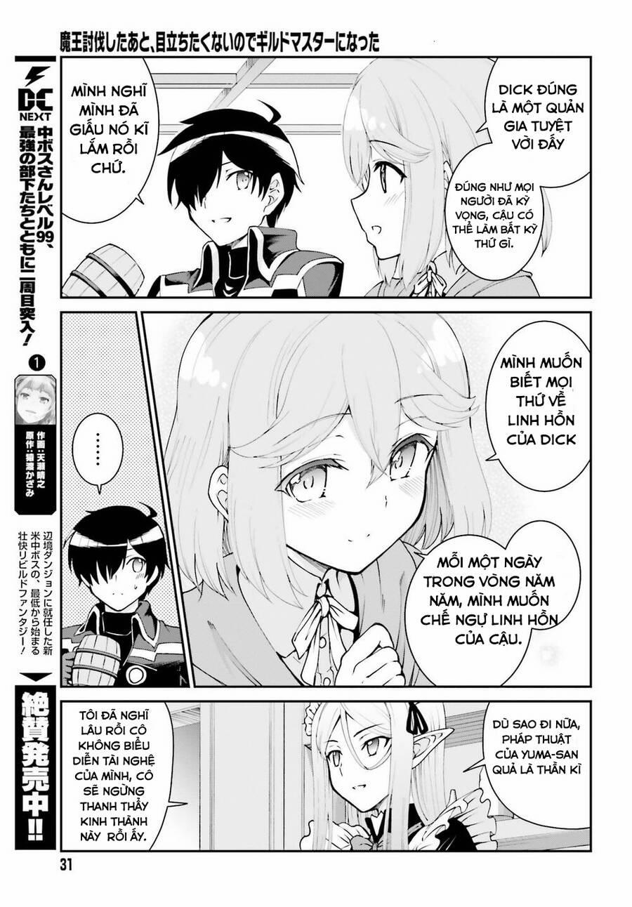 Maou Toubatsu Shita Ato, Medachitakunai Node Guild Master Ni Natta 11.5 trang 7