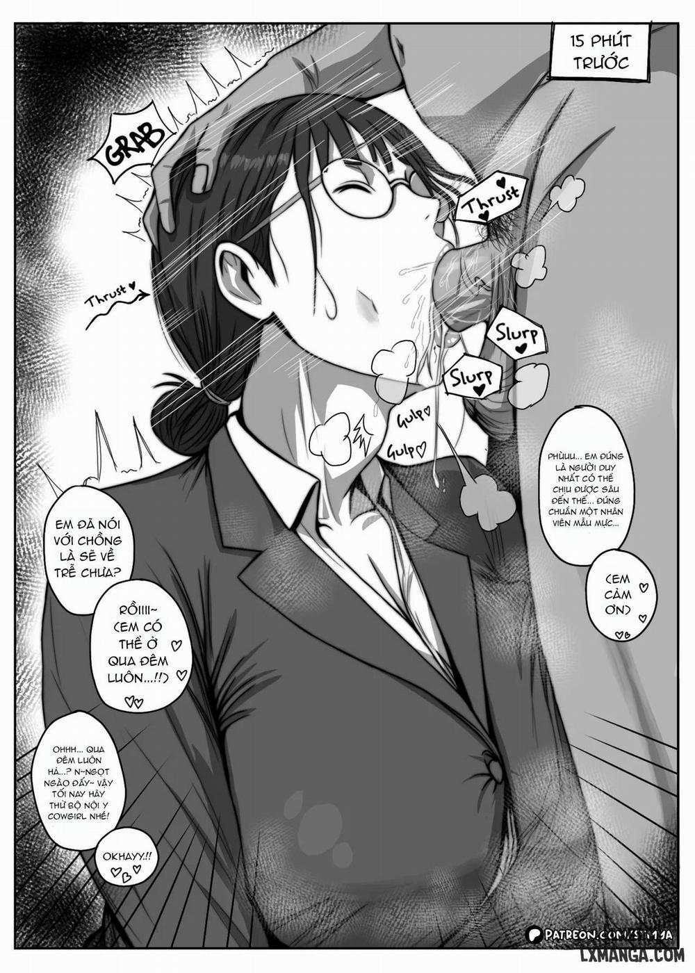 Married Women Two Panel NTR Comic Oneshot trang 8