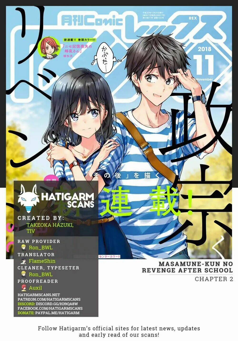 Masamune-Kun No Revenge – After School 2 trang 1