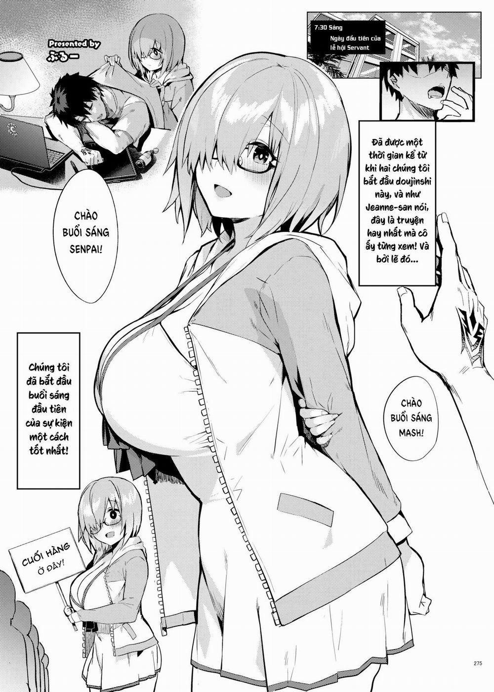 Mash (FGO Icha Love Ero Goudou ~Junai Tokuiten Lovedea~) Oneshot trang 0