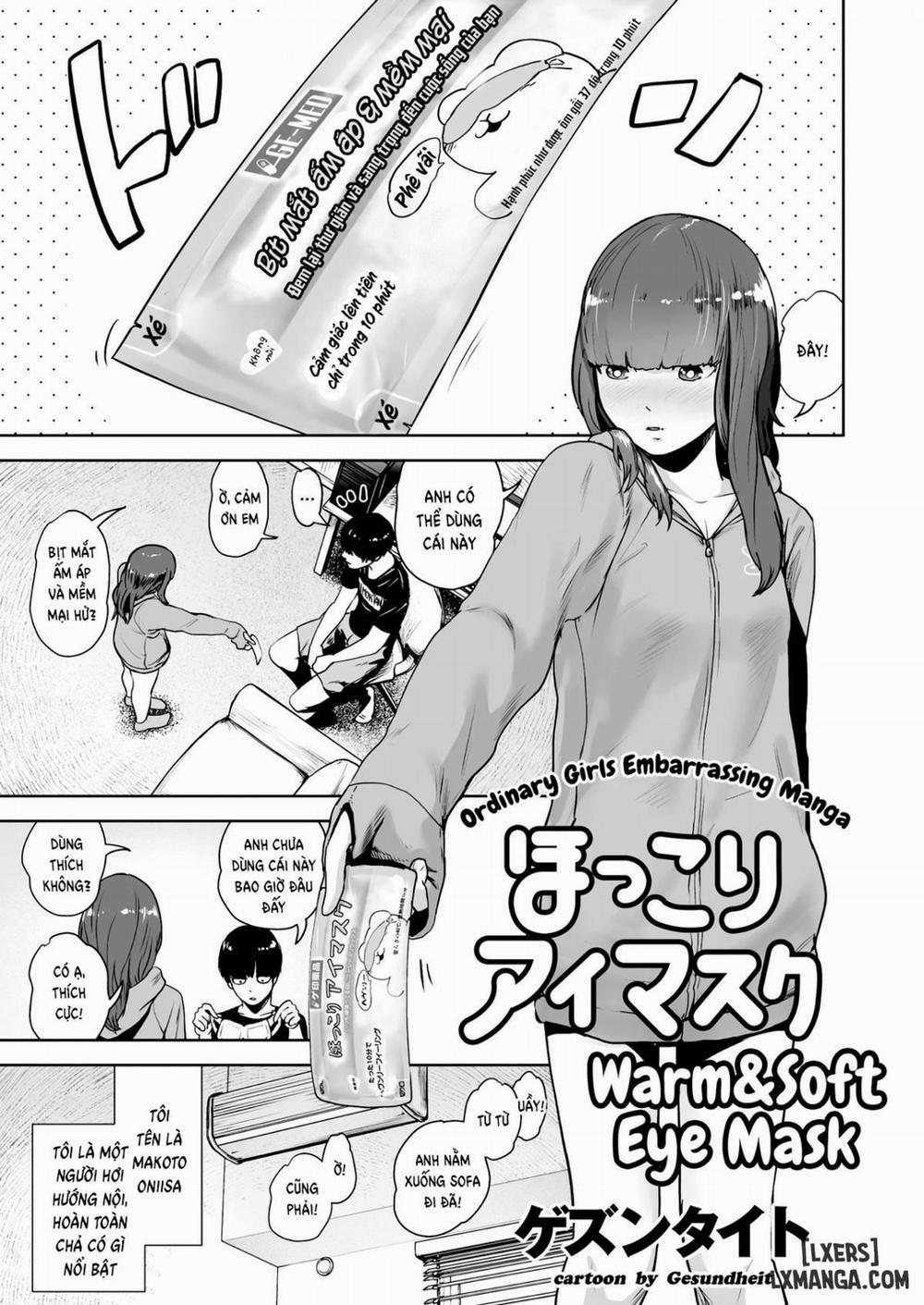 Mask Warm&Soft Eye Mask Oneshot trang 0