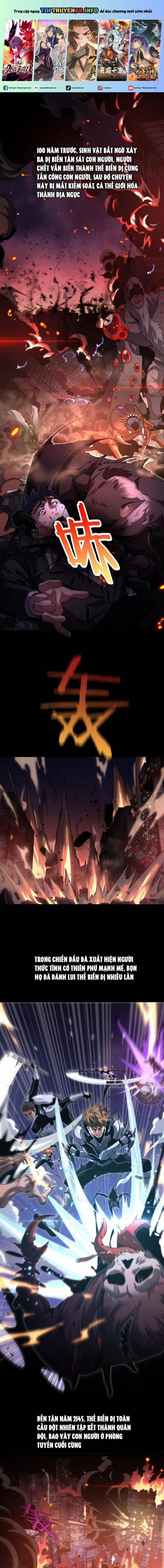 Mạt Thế Kiếm Thần: Ta Chấn Kinh Toàn Cầu 1 trang 0