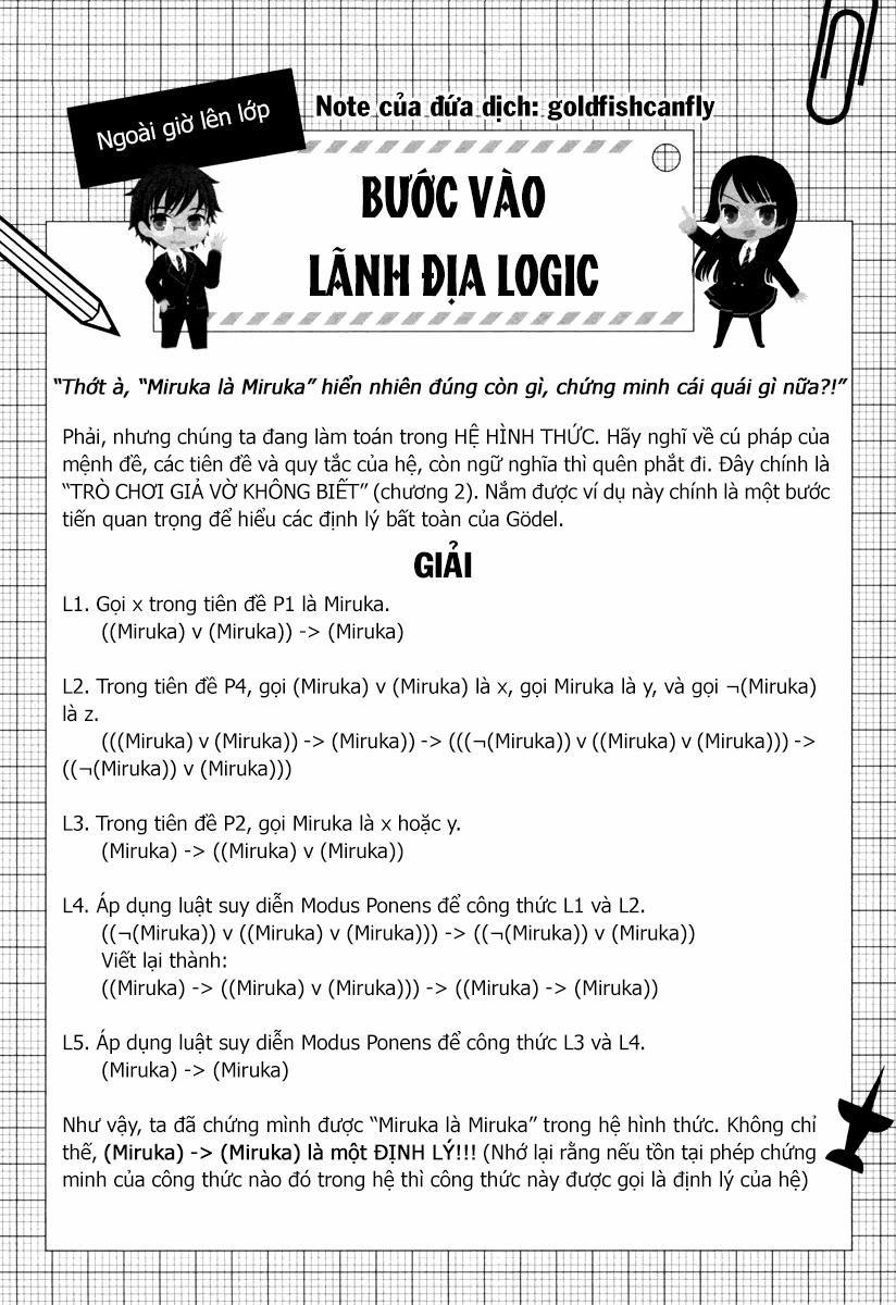 Mathematical Girls: Các Định Lý Bất Toàn Của Gödel 0 0 Kiến tạo thế giới nhỏ bé của chúng ta trang 36