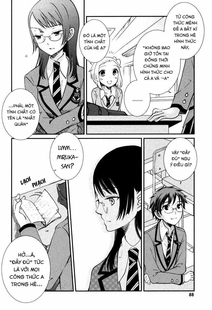 Mathematical Girls: Các Định Lý Bất Toàn Của Gödel 0 0 trình của Miruka trang 2