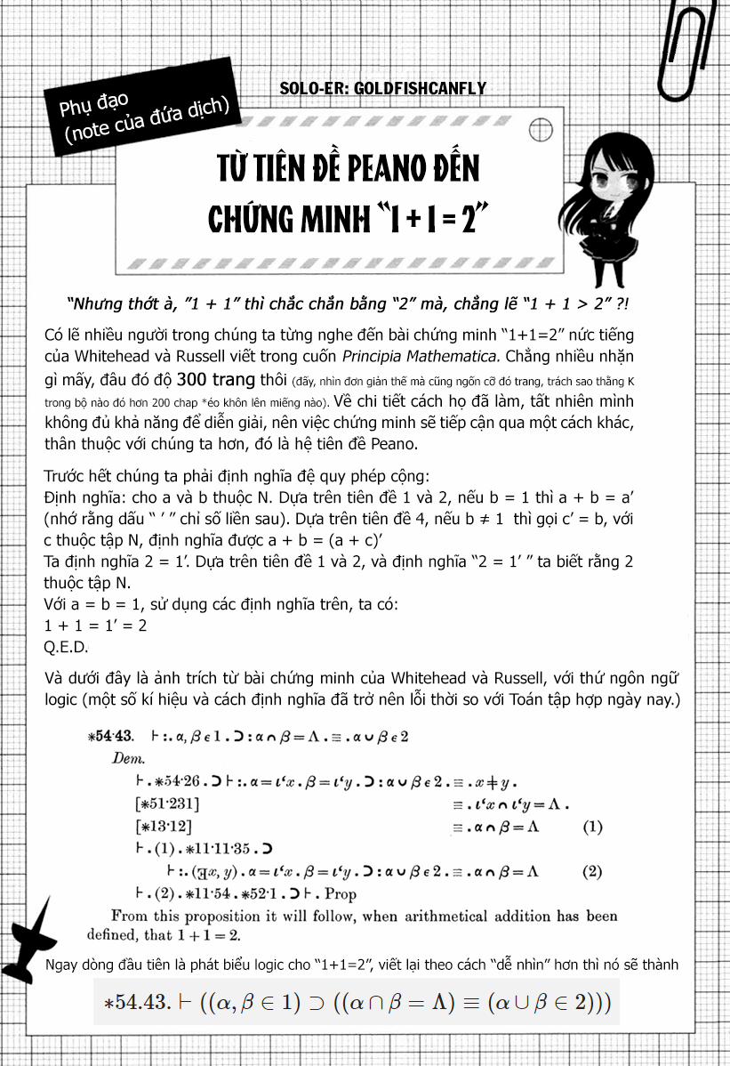 Mathematical Girls: Các Định Lý Bất Toàn Của Gödel 0 0 Trò chơi giả vờ không biết trang 26