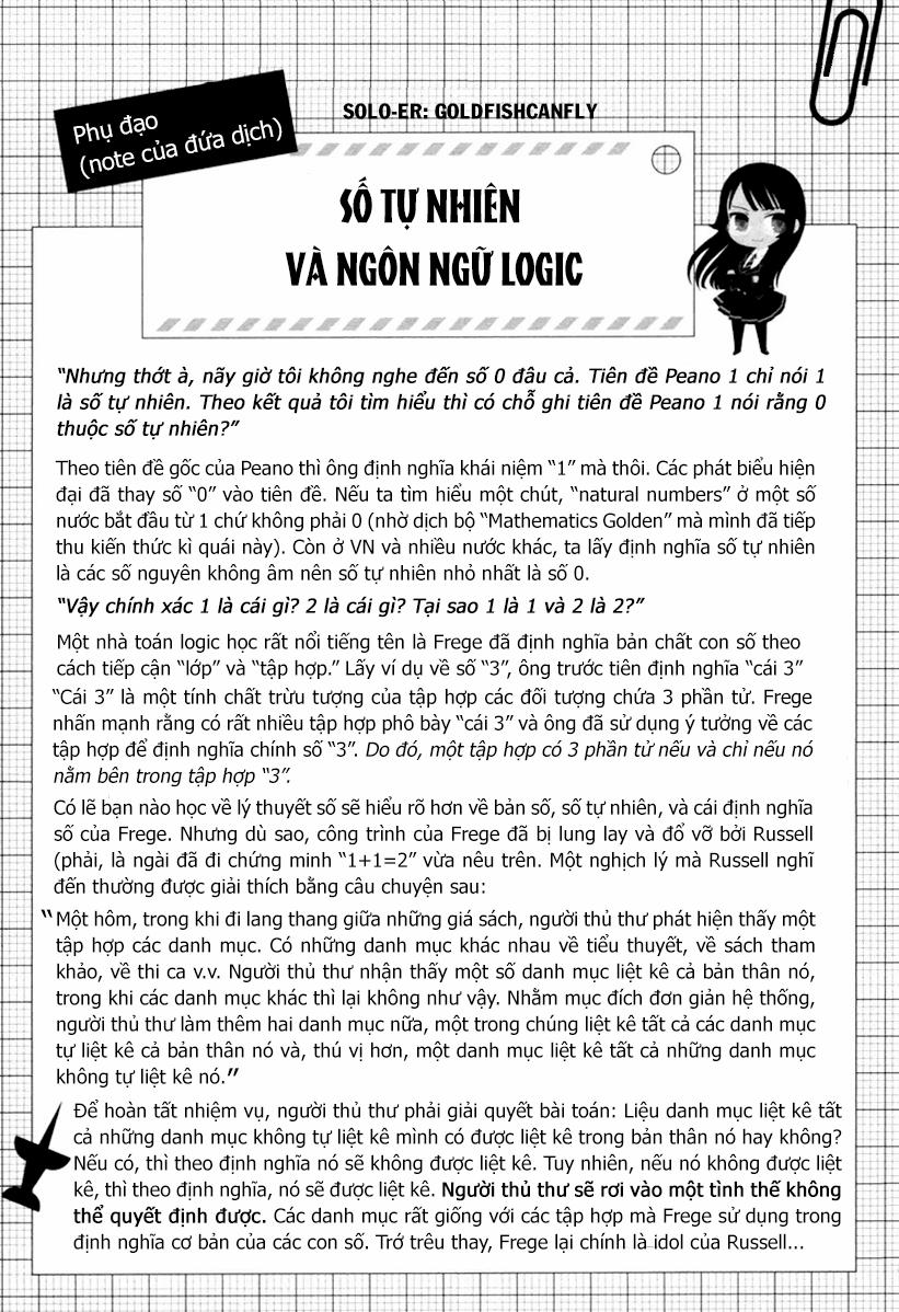 Mathematical Girls: Các Định Lý Bất Toàn Của Gödel 0 0 Trò chơi giả vờ không biết trang 27