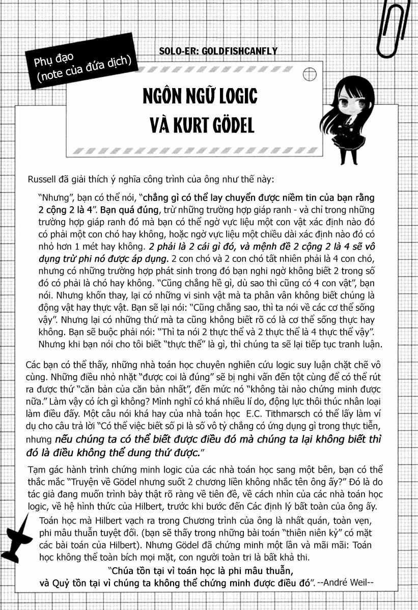Mathematical Girls: Các Định Lý Bất Toàn Của Gödel 0 0 Trò chơi giả vờ không biết trang 28