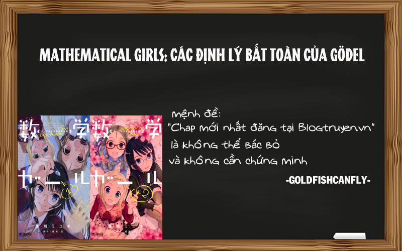 Mathematical Girls: Các Định Lý Bất Toàn Của Gödel 0 0 Trò chơi giả vờ không biết trang 29
