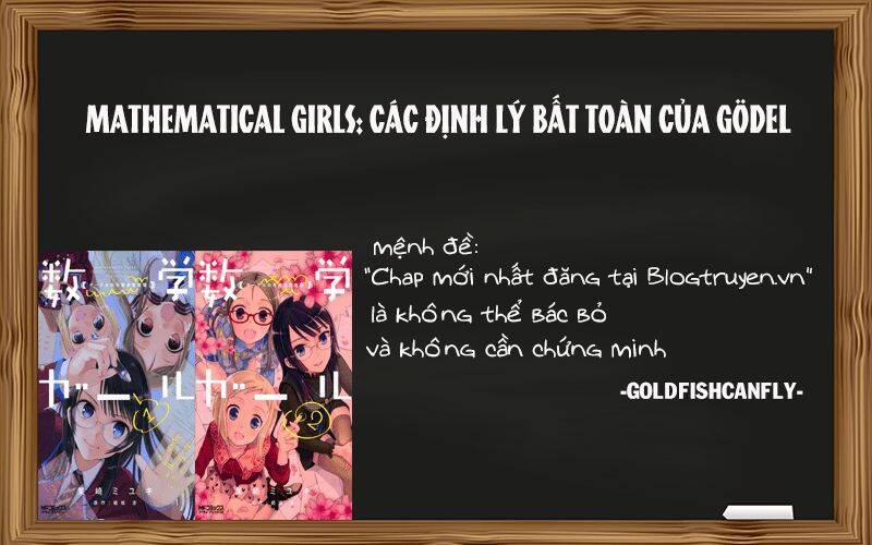 Mathematical Girls: Các Định Lý Bất Toàn Của Gödel 8 trang 31