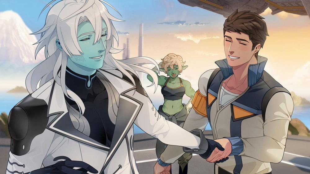 Màu Mè Hoa Lá Hẹ | CG Art Kèm Thoại 39.4 trang 32