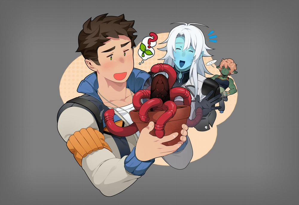 Màu Mè Hoa Lá Hẹ | CG Art Kèm Thoại 39.4 trang 36