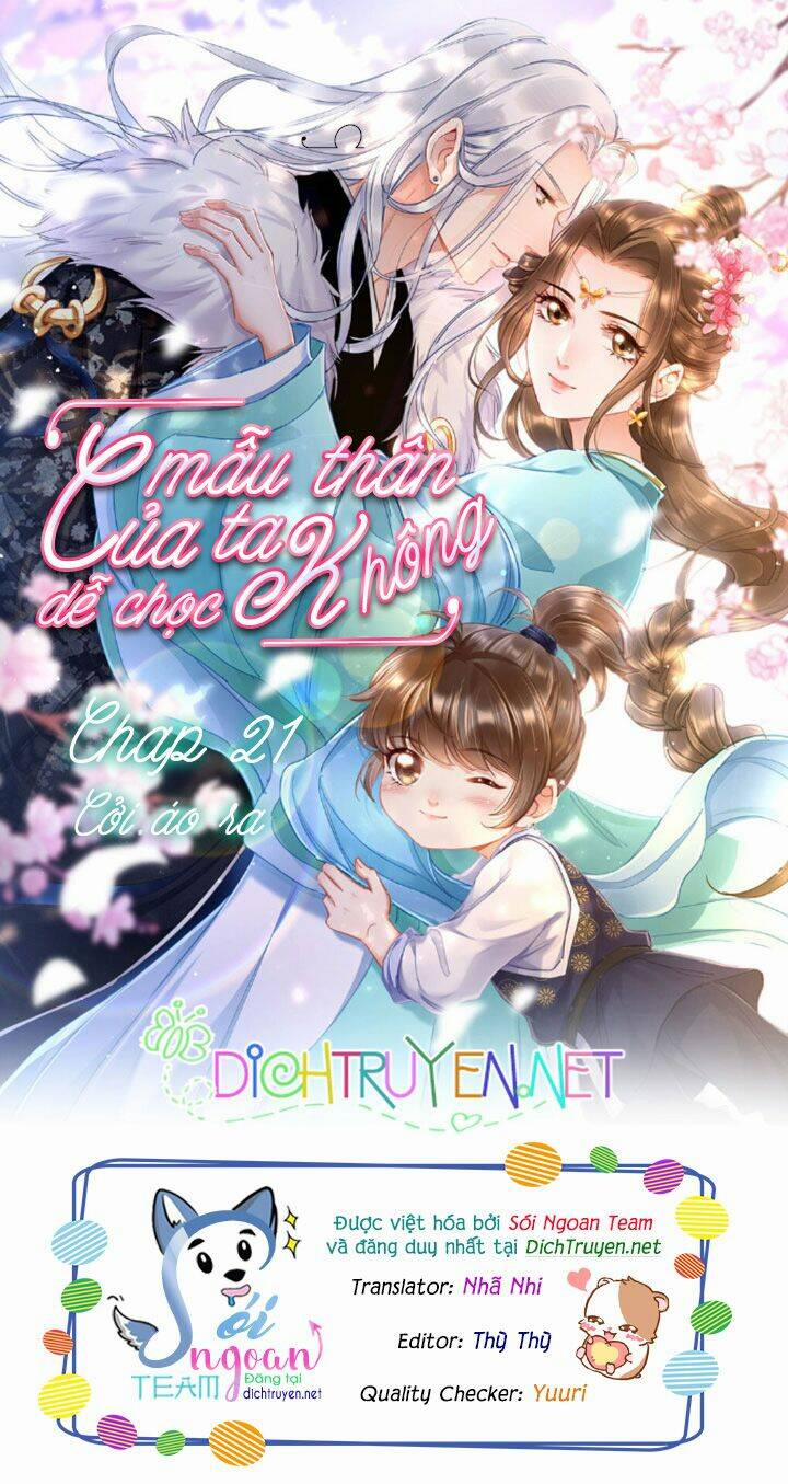 Mẫu Thân Ta Không Dễ Chọc 21 trang 0