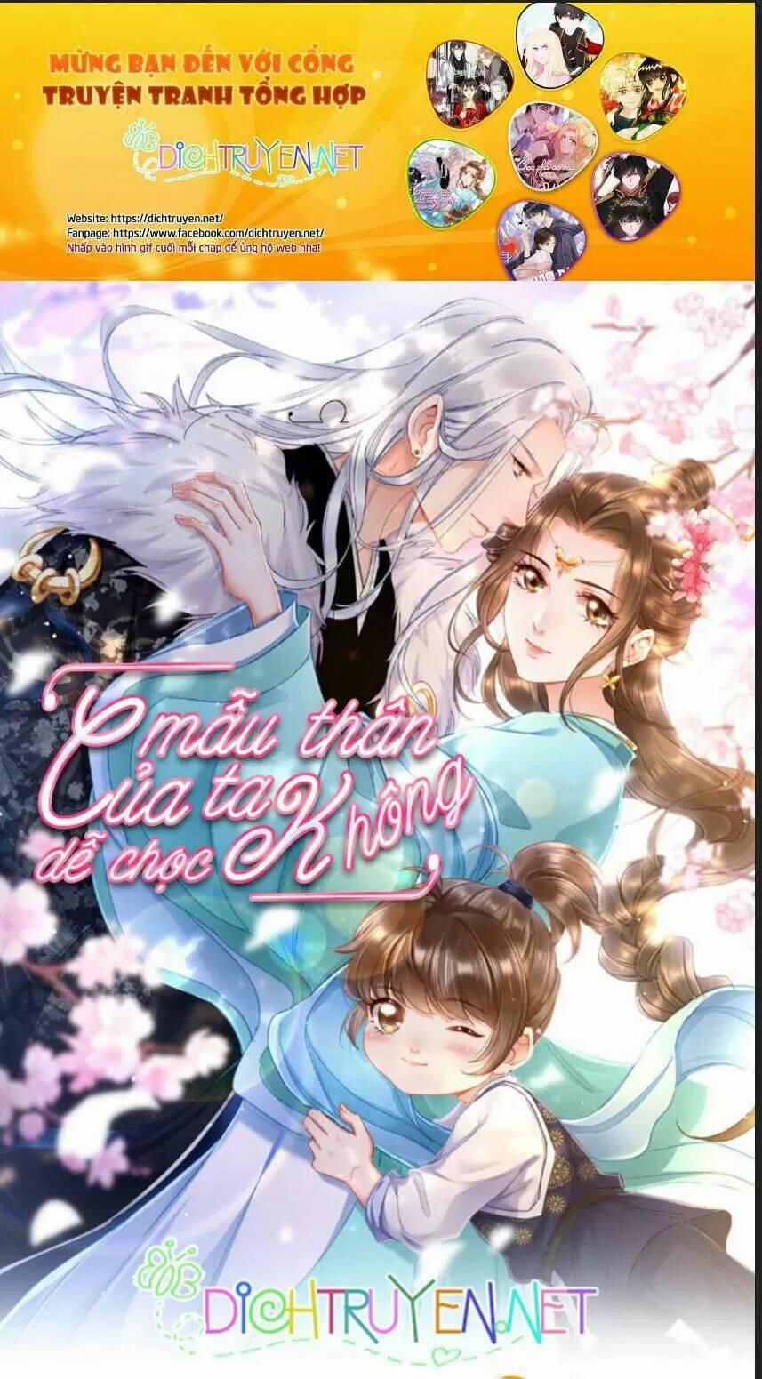 Mẫu Thân Ta Không Dễ Chọc 8 trang 0